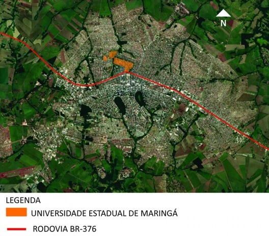 Projeto e consolidação do campus sede da Universidade Estadual de Maringá