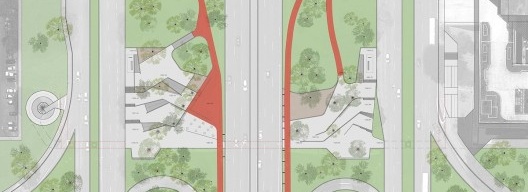Passagem subterrânea hospital de base – banco central. Concurso Passagens sob o Eixão. Primeiro colocado