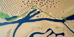 Plano Diretor. Ampliação de Usos do Porto de Santa Fé, Argentina. Direção Arquiteto Roberto Converti