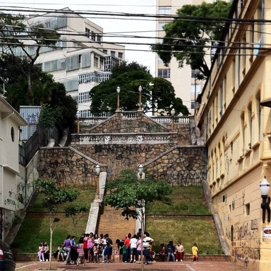 Escadaria no Bixiga, São Paulo