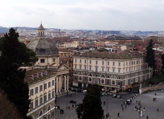 La Piazza del Popolo, Roma