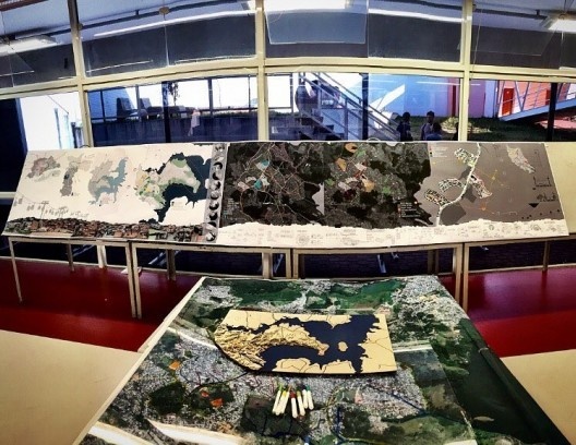 Panorama do trabalho urbano sobre o território do Fundão do Jardim Ângela