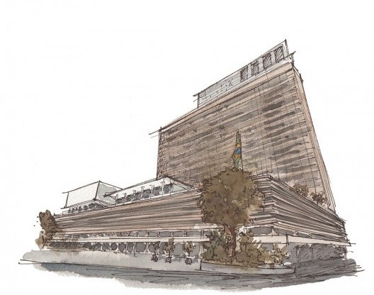 Conjunto Nacional, Avenida Paulista, 2.073, esquina com a Rua Augusta e Rua Padre João Manuel