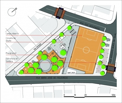 Planta Praça Zé Duro