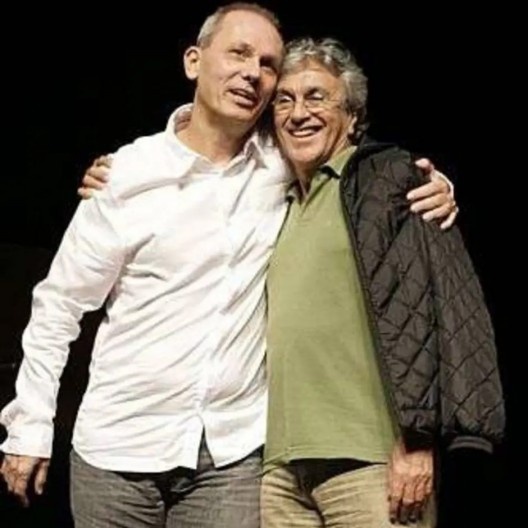 José Miguel Wisnik e Caetano Veloso