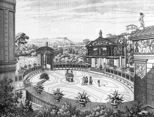 Casino de Pio IV, arquiteto Pirro Ligorio, 1558