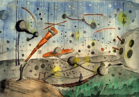 Andria, Lutero Pröscholdt. Série Cidades invisíveis