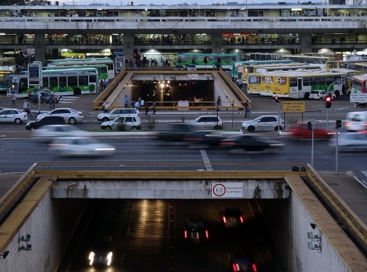 Camadas espaciais da Plataforma rodoviária