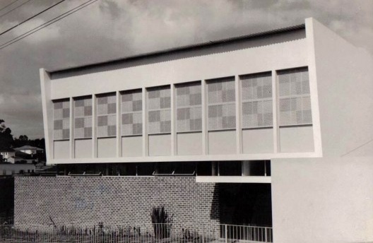 Fachada da Residência Jorge Miana à época de sua construção