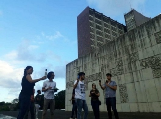 Medição de variáveis climáticas e ruído urbano