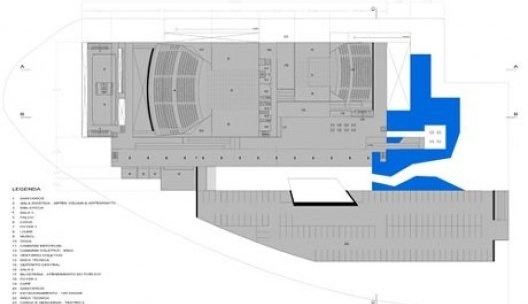 Planta nível 0.00 - entrada do condomínio