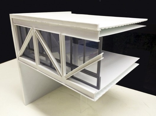 Projeto, maquete, alunos F. Brulher e L. Soares, segundo semestre de 2015