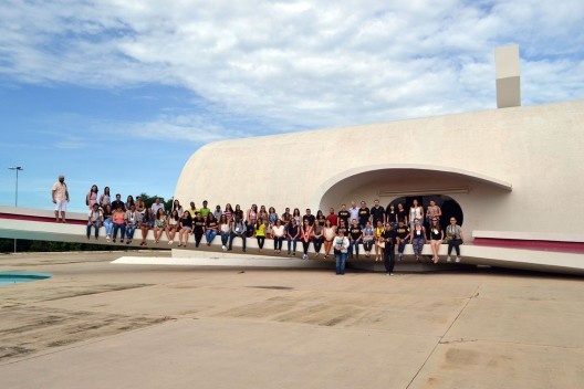 Visita técnica ao Memorial Coluna Prestes, projeto de Oscar Niemeyer (SAMATur)
