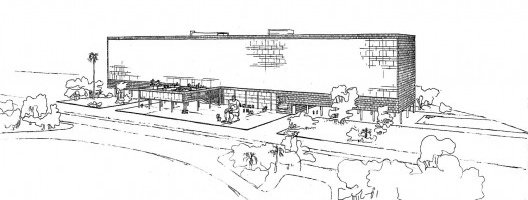 Ministério da Educação e Saúde Pública, estudo para a Praia de Santa Luzia, Le Corbusier e equipe brasileira, 1936