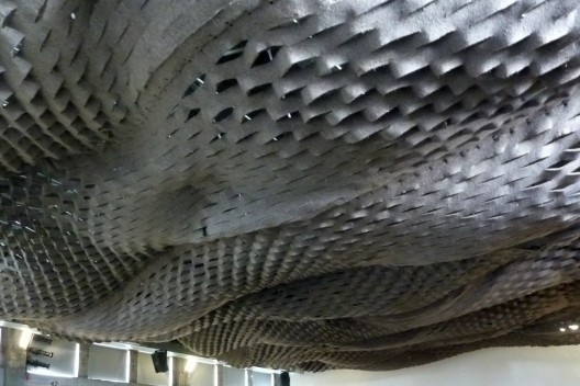 Forro da sala de apresentações