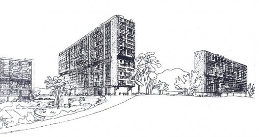 nité d’Habitation, Marselha, 1946-52. Le Corbusier