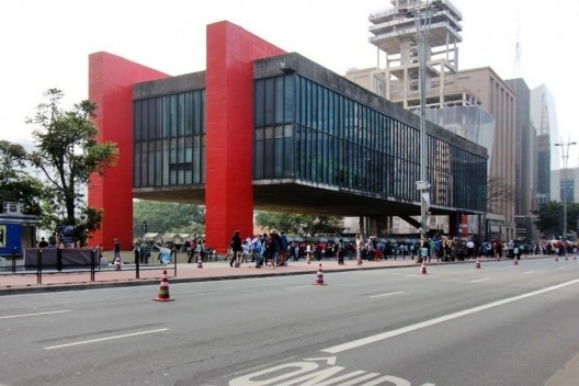 Masp, São Paulo. Arquiteta Lina Bo Bardi