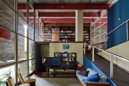 Casa Ariosto Martirani, estar como espaço principal, 1969