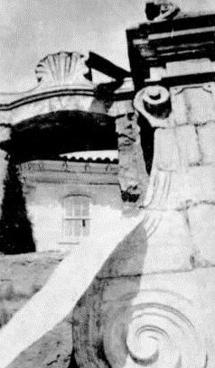 Recomposição do rejuntamento e conserto dos paredões laterais, Ouro Preto MG, sem data