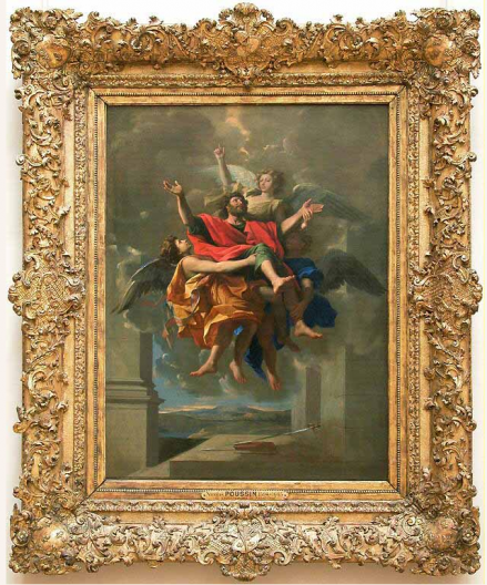 Nicolas Poussin, “O arrebatamento de São Paulo”, encomenda de Paul Scarron