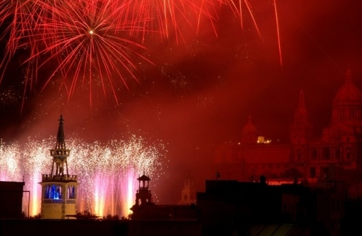 La fiesta de La Mercè, Barcelona, 2009