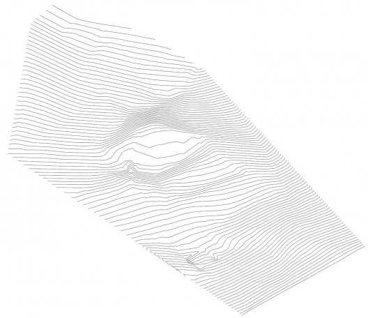 Casa Torreão, diagrama de implantação, Brasília DF, arquitetos Daniel Mangabeira, Henrique Coutinho e Matheus Seco