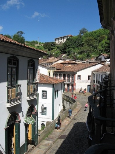 Ouro Preto, Rua São Jose vista da Casa dos Contos