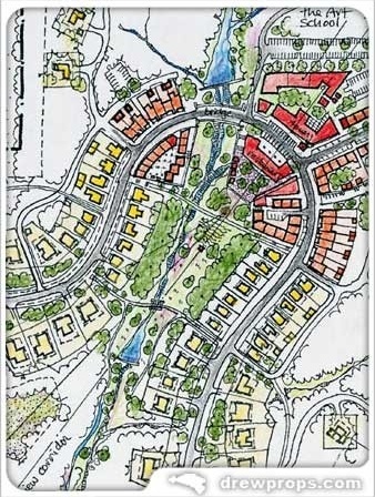 Estudo para o Selborn Hamlet