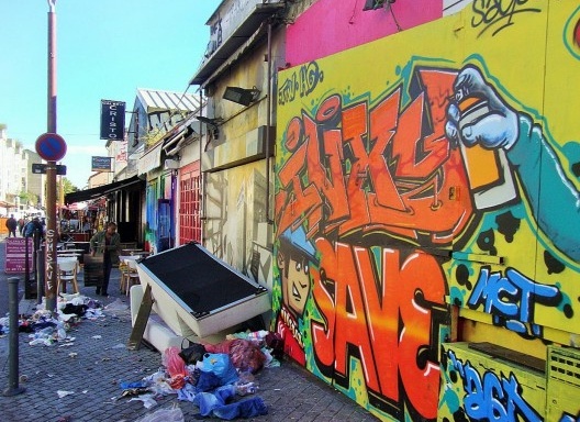 Bairro de Saint Ouen, periferia norte de Paris