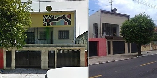 Apagamento de \"Raio que o parta\" em fachada na Cidade Velha