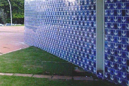 Fachada lateral direita da igrejinha