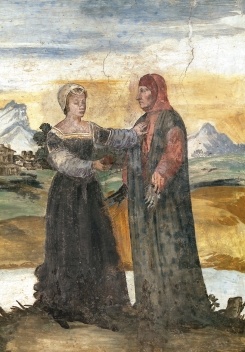 Laura di Sade e Francesco Petrarca (c. 14-19)