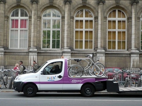 Serviço de manutenção do Velib