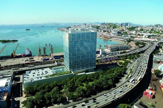 Port Corporate Tower, prédio da Tishman Speyer. Porto Maravilha, Rio de Janeiro