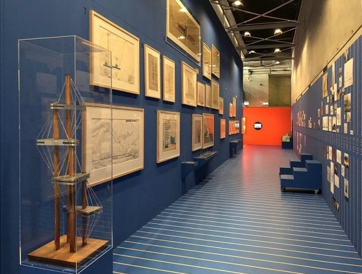 Maquete da torre de observação, Design for the 'Euromast', Rotterdam, 1957, mostra “The Human Insect: Antenna Architectures 1887-2017”