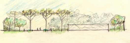 Rosa Grena Kliass Arquitetura Paisagismo, Parque da Juventude. Croquis Rosa Grena Kliass
