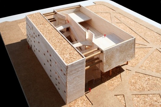 Museu do Trabalho e do Trabalhador, São Bernardo do Campo, maquete do projeto