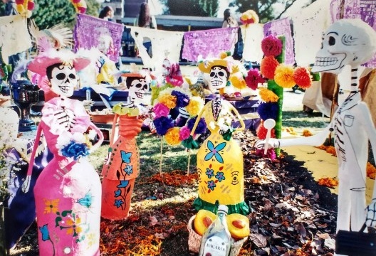 Dia dos mortos na Cidade Universitária, Cidade do México, 2004