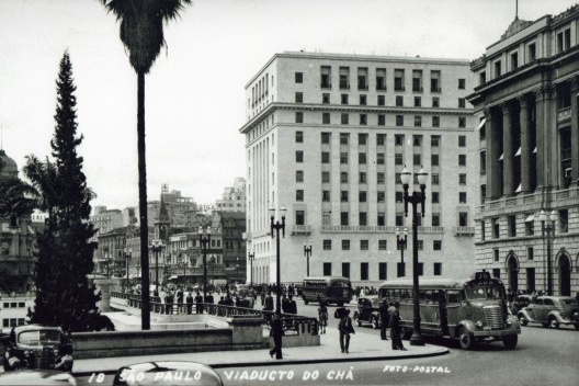 Edifício Matarazzo, Severo e Villares. Postal da década de 1940