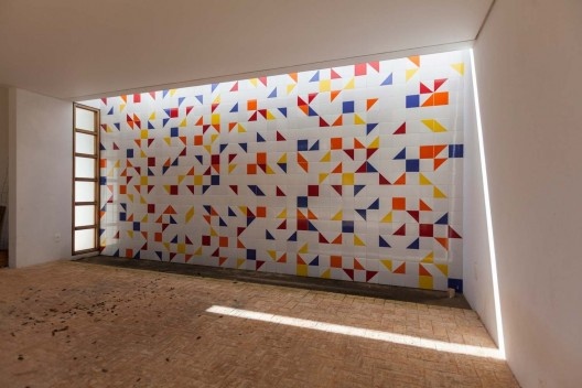 Arquiteto Fabiano Sobreira. Casa da Copaíba, Brasília, 2012. Painel