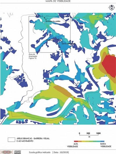 Mapa de visibilidade e mapa de permeabilidade