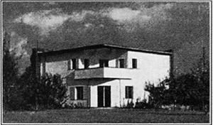 Série de fotografias da Ein Wohmhauss. Arquiteto Bruno Taut, 1927