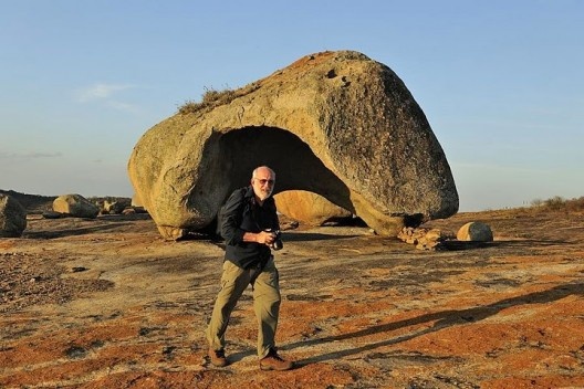 José Tabacow no Lajedo do Pai Mateus, Paraíba