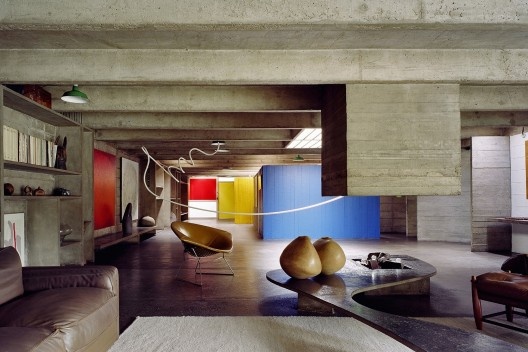 Residência Tomie Ohtake, São Paulo, 1966. Arquiteto Ruy Ohtake