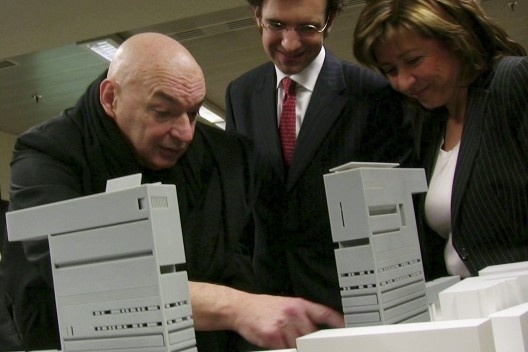 Jean Nouvel em cena do documentário “The Competition”, dirigido por Angel Borrego Cubero em 2013