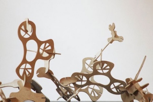 Resultados do workshop “Digital Fabrication”, professores Affonso Orciuoli e Gabriela Celani