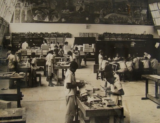 Pavilhão de Atividades de Trabalho da Escola Parque do Centro Educacional Carneiro Ribeiro