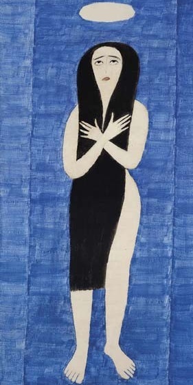 Alfredo Volpi, Santa Maria Egipcíaca, c.1961-1963