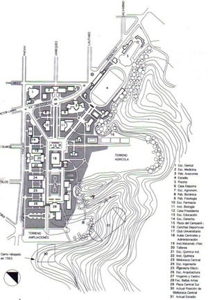 Fig. 1 - Plano Geral de Karl Brunner, 1931