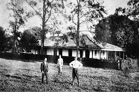 Primeira sede da Fazenda Capão Bonito, hoje, já demolida, município de Rio Brilhante, Mato Grosso do Sul